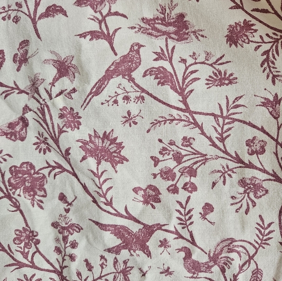 Romantic Floral Cotton Button Down - Picture 2 of 6